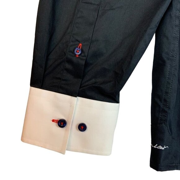 John Lennon by English Laundry Union Jack Mens Shirt XL 17.5/18 Limited Edition - Picture 7 of 10